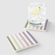 Ombre Lavender Fält Strip & Personlig Monogram