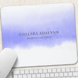 Ombre Lila Watercolor Minimalist Business Musmatta<br><div class="desc">Ombre Lila Watercolor Minimalist Business Mouse Pad. Perfekt för ett feminininskt företag leta efter hårstilister,  makeup artist,  cosmetolog m.fl.</div>