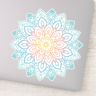 Ombré mandala klistermärken