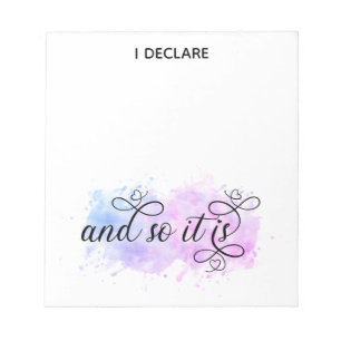 *~* Ombre Måne Boho Manifesting Law of Attraktion Anteckningsblock