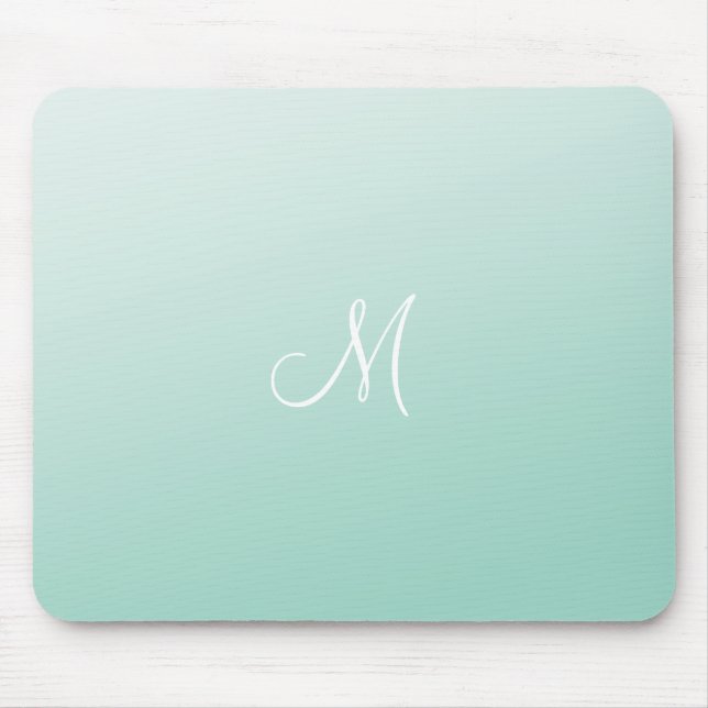 Ombre Mintgrönt Musmatta (Framsidan)