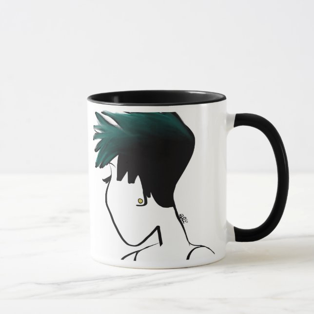 Ombre-mugg med piggar mugg (Höger)