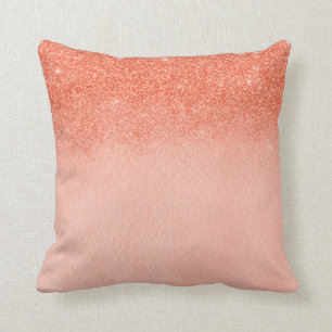 Ombre Pretty Living Coral Peach Rosa Färg från 201 Kudde