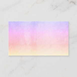 Ombré Rainbow Färg Visitkort