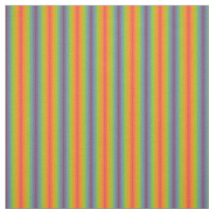 Ombre Rainbow Stripe Tyg