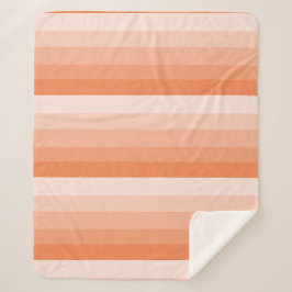 Ombre rand i orange toner