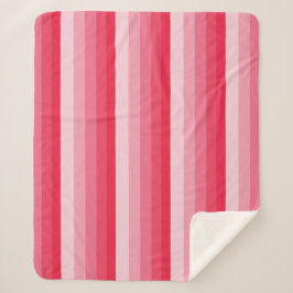 Ombre rand i rött till rosa toner