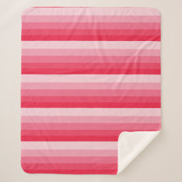 Ombre rand i rött till rosa toner