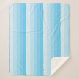 Ombre rand i turkos blå toner