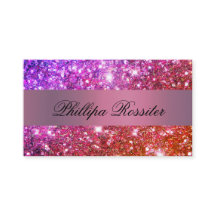 Ombre Rosa and Red Glitter Event Planner