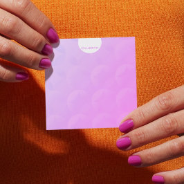 Ombre Rosa & Lila Ambient Design Post-it Block