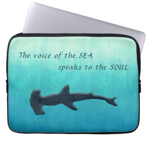 Ombre Seaside inspirations Laptop Fodral