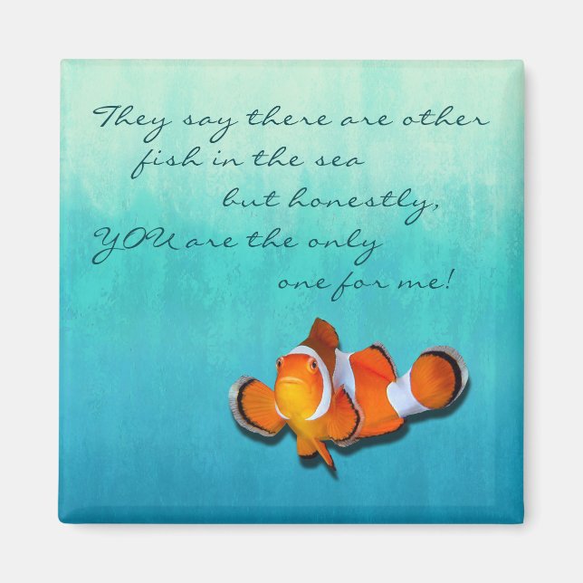 Ombre Seaside inspirations Magnet (Framsidan)