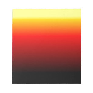 Ombre Sunset Anteckningsblock