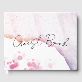Ombre Watercolor Gästböcker