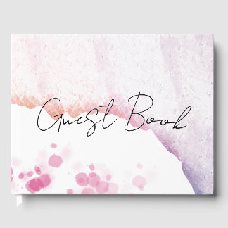 Ombre Watercolor Gästböcker