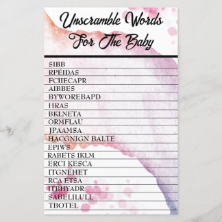 Ombre Watercolor Papper