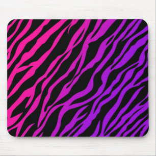 Ombre zebra tryck musmatta