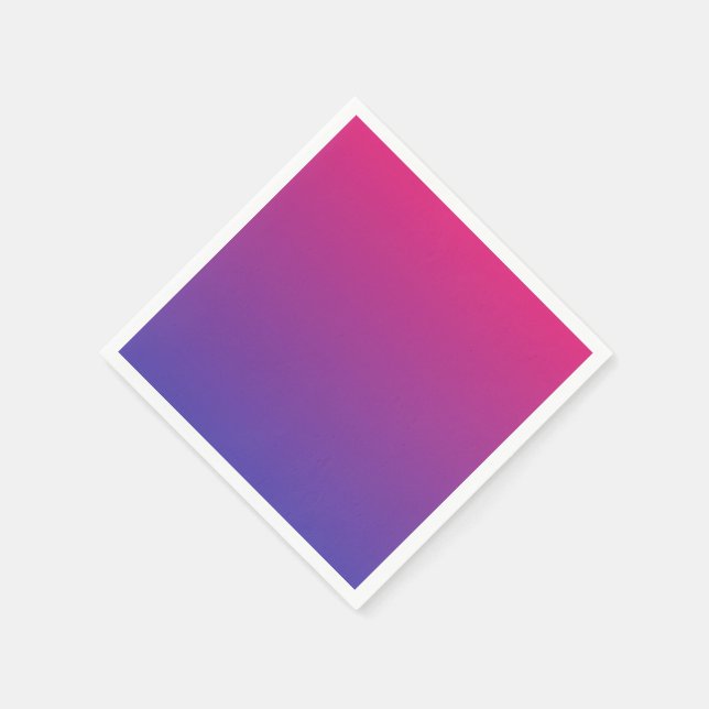 Ombres Rosa och Lila Pappersservett (Hörn)