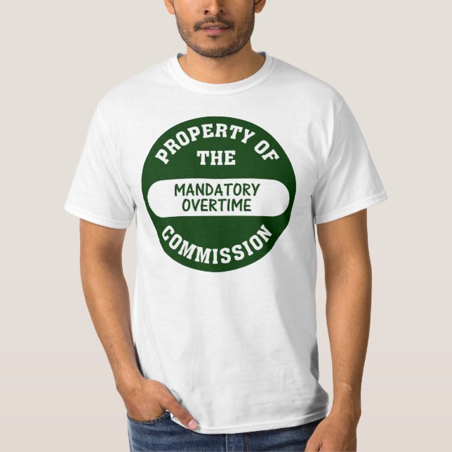 Ombudövertid är another gynnar oss ger t-shirt (Framsida)