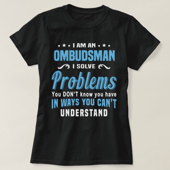Ombudsmannen T Shirt (Design framsida)