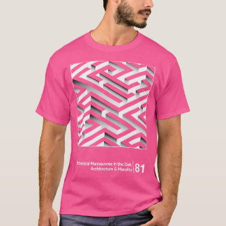 OMD-arkitekturens moral Minimal Stil Graphic Ar T Shirt