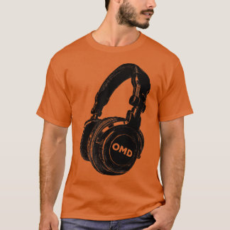 OMD Retro-hörlurar T Shirt