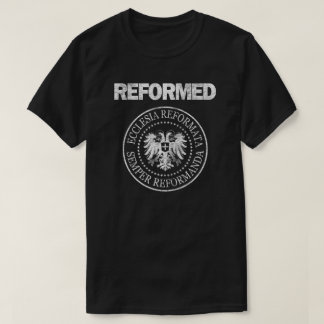 Omdanad Semper Reformanda Ecclesia Reformata T Shirt