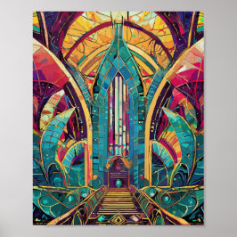 Omdefinierad status: Art Deco Wall Art Poster