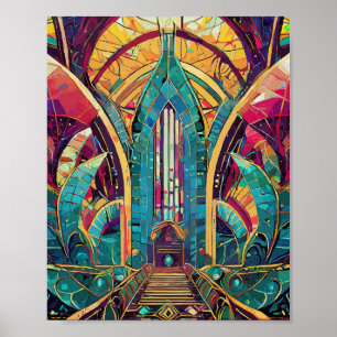 Omdefinierad status: Art Deco Wall Art Poster