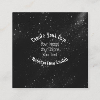 Omdesign från frigång - Skapa dig själv Fyrkantigt Visitkort