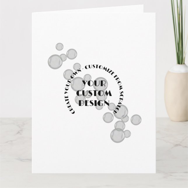 Omdesign från frigång - Skapa dig själv Kort (Framsida)