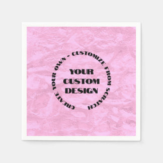 Omdesign från friställd Skapa dig själv Pappersservett