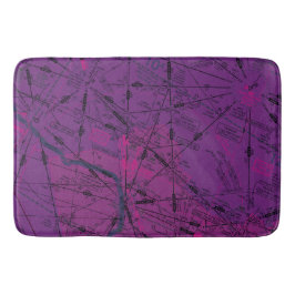 Omdirigera diagram över låg höjd badrumsmatta