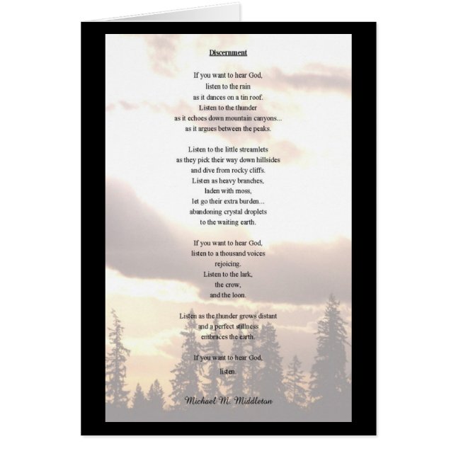 Omdöme Hälsningskort (Framsidan)