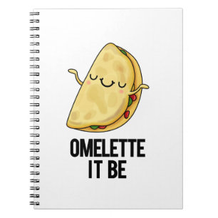 Ome-lett Det Var Roligt Omelett Puns  Anteckningsbok