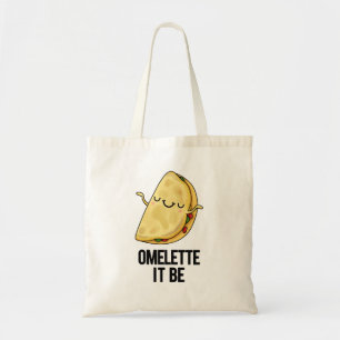 Ome-lette det är roligt Omelet Pun Tygkasse