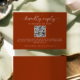 Omedelbart efter Bröllop minimala QR-kod svar R