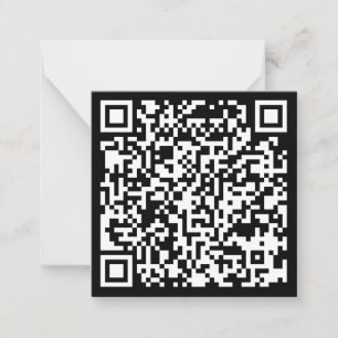 Omedelbart Skapat QR-kod (genom att ange URL:en) Anteckningskort