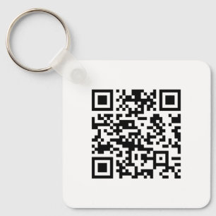 Omedelbart Skapat QR-kod (genom att ange URL:en) Nyckelring