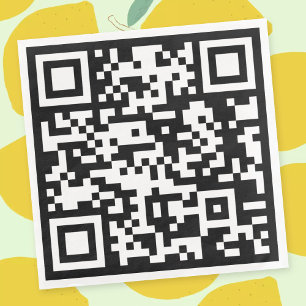 Omedelbart Skapat QR-kod (genom att ange URL:en) Pappersservett