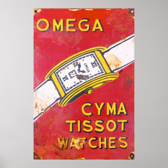 Omeg* Watches. Poster (Framsidan)