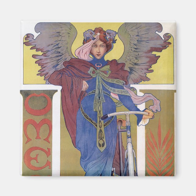 Omega Bicycles Magnet (Framsidan)