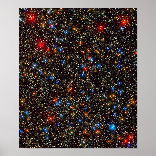 Omega Centauri-jätteslustret poster (Framsidan)