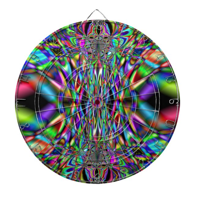 Omega Chrome Dartboard Darttavla (Framsidan)