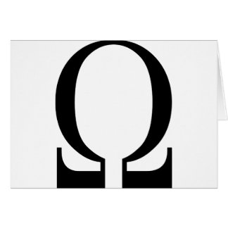 Omega Hälsningskort