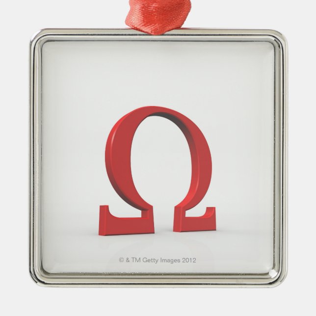 Omega Julgransprydnad Metall (Framsidan)