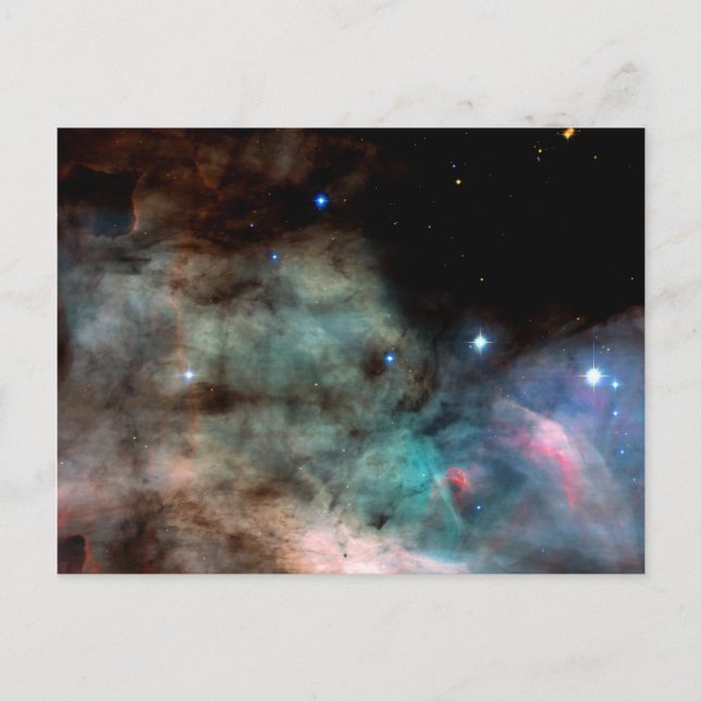 Omega nebulosan rymdfoto Blank Vykort (Framsida)