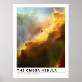 Omega-nebulosan Rymdutbildning Poster