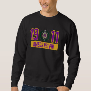Omega Psi Phi Fratairy Paraphernalia, Omega Psi Lång Ärmad Tröja